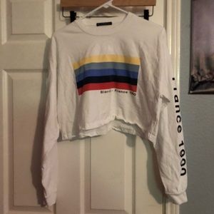 BRANDY MELVILLE CROPPED LONG SLEEVE